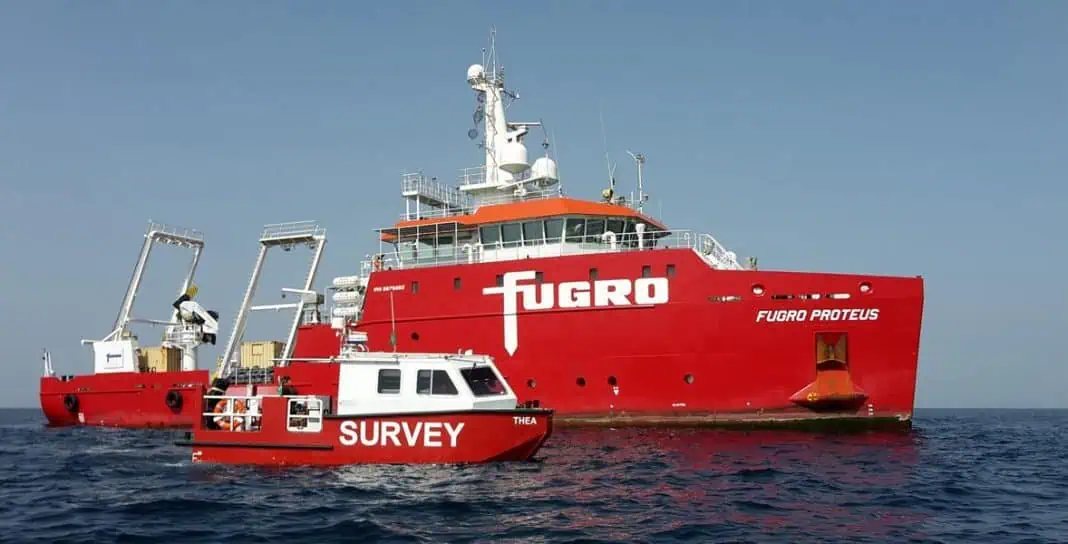 Fugro selected to perform extensive offshore surveys for major field development programme in the Middle East