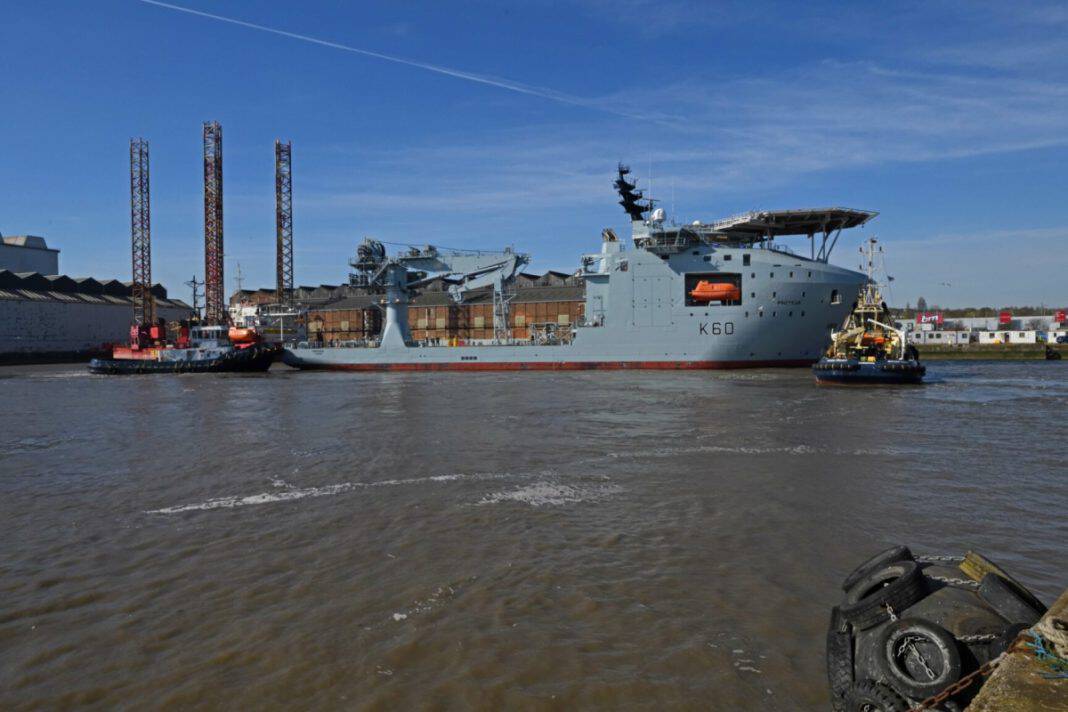 Cammell Laird Undertakes Conversion of RFA Proteus