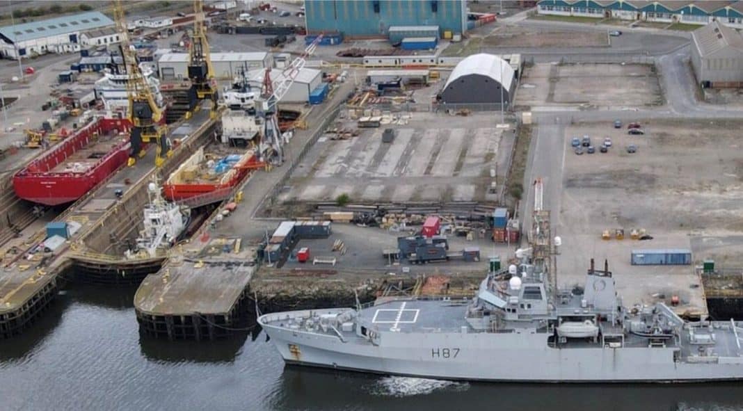 UK Docks wins £250m Royal Navy contract to service five more vessels