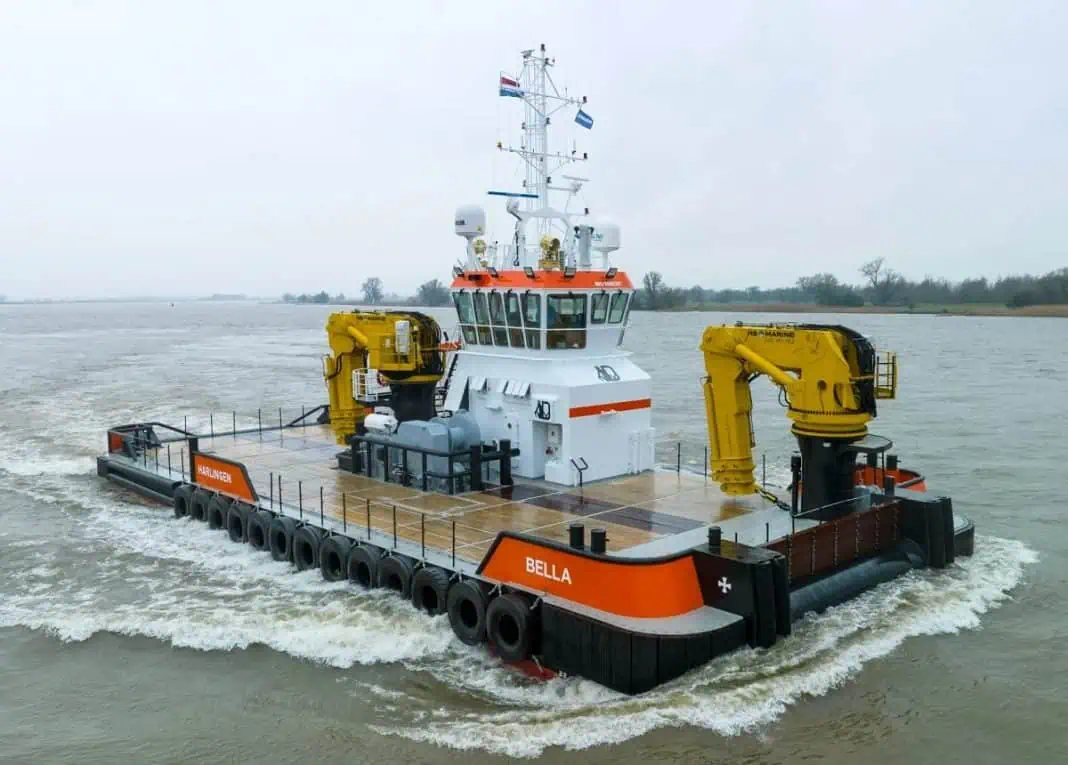 Damen Shipyards delivers new Multi Cat 3313 Shallow Draft class to Herman Sr. BV