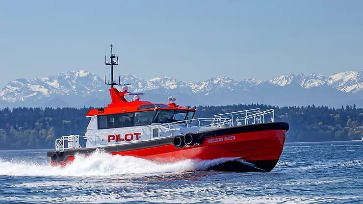 Snow & Company Completes All-Aluminium Vessel 'Golden Gate' from the Camarc 22m Pilot Series