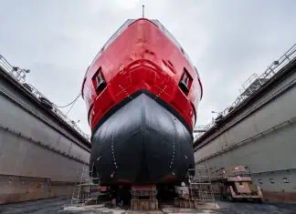 Damen Shipyards Group is pleased to announce the first sale of its innovative Damen Air Cavity System (DACS) to Amisco.