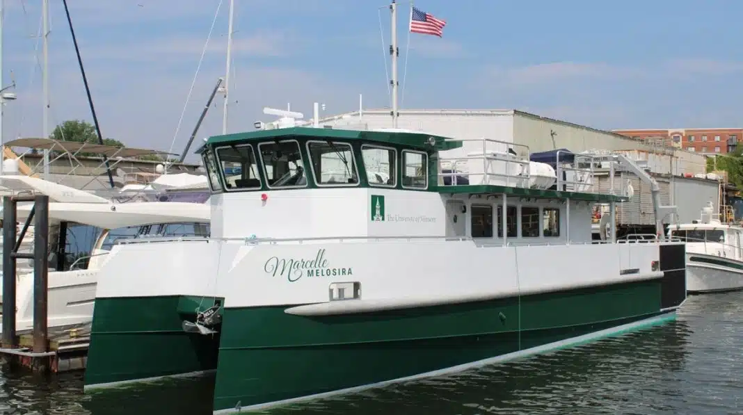 Derecktor Shipyards NY Delivers It’s Fourth Hybrid Catamaran