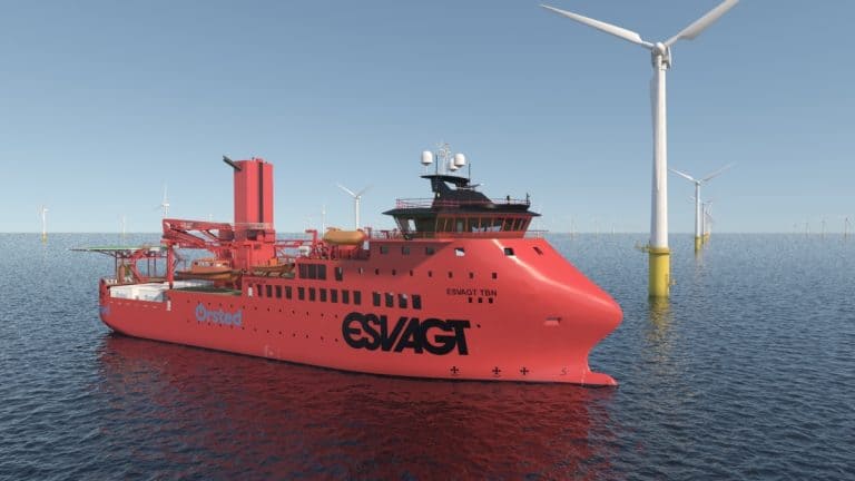 HAV Design chosen to develop another methanol-fuelled service operation vessel for ESVAGT