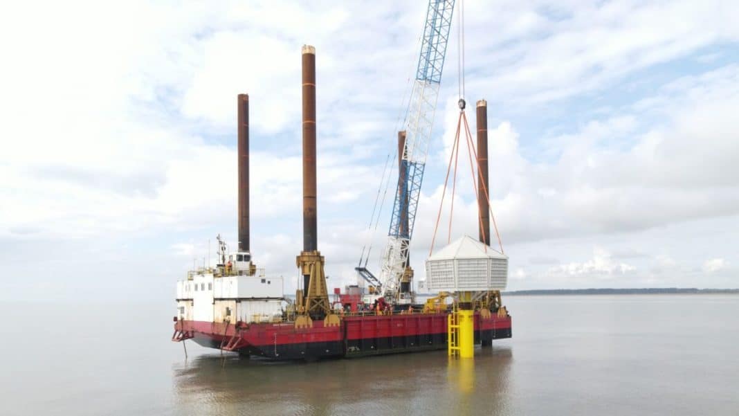 Red7Marine has recently completed the installation of three nearshore artificial nesting structures along the East Coast of England on behalf of Ørsted, the global leader in offshore wind.