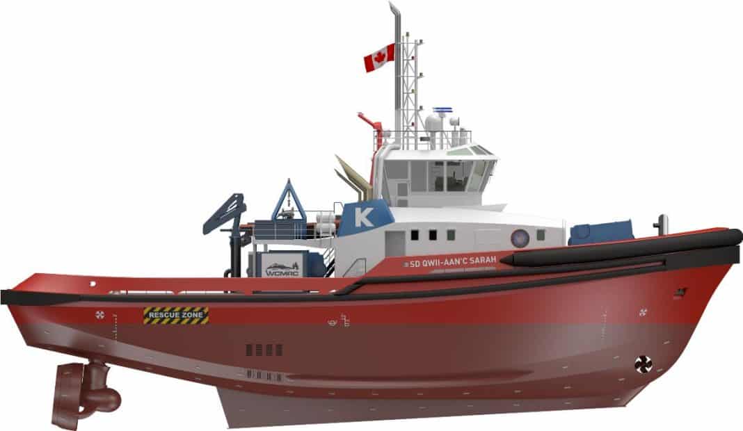KOTUG Canada Provides First State-of-the-Art Dual Fuel Methanol Escort Tugs