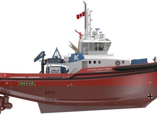 KOTUG Canada Provides First State-of-the-Art Dual Fuel Methanol Escort Tugs