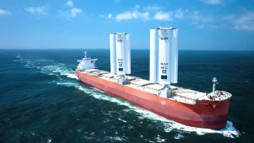 A collaboration between Cargill, BAR Technologies, Mitsubishi Corporation and Yara Marine Technologies has the potential to decarbonize cargo vessels by up to 30 per cent