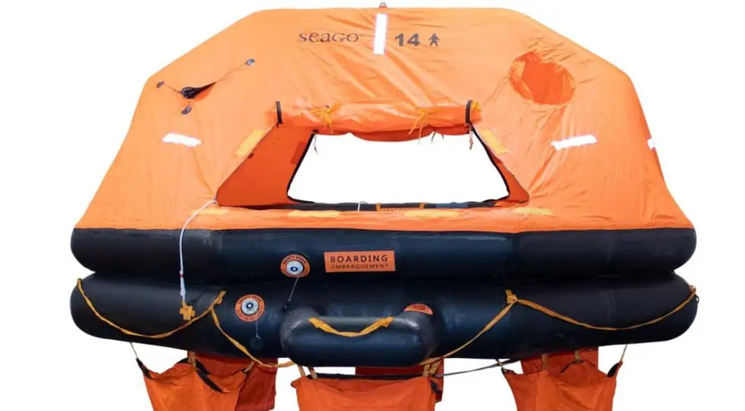 Seago’s complete Sea Master liferaft range conforms to latest ISO standard