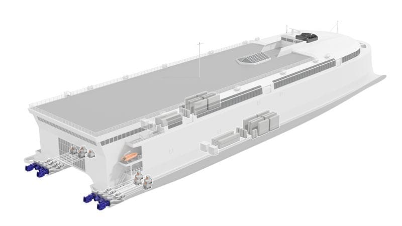 Technology group Wärtsilä will power the biggest battery electric ship ever built with its battery electric propulsion system and waterjets. 2