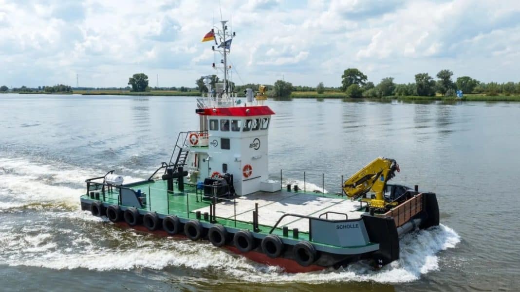Damen has delivered a new Multi Cat 1908 SD (shallow draught) to the German energy infrastructure construction company Bohlen & Doyen Bau GmbH.