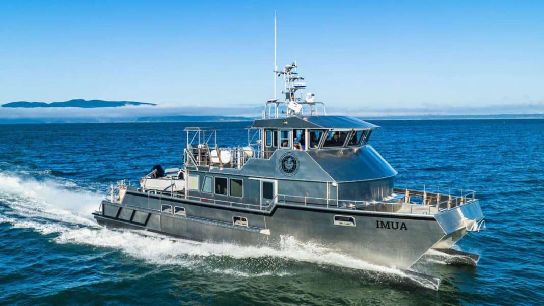 Scania V8 Engines Power New Research Vessel For The University Of Hawai'i At Mānoa