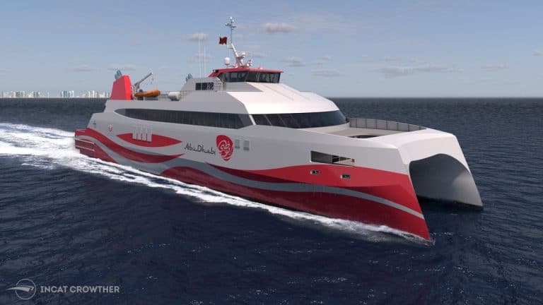 Incat Crowther Commissioned to Deliver Two New Ro-Pax Catamarans for Abu Dhabi Ports Group