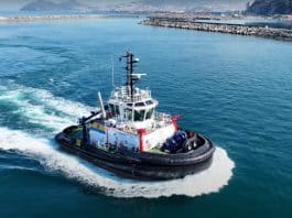 Med Marine Successfully Delivered MED-A2575 Series Azimuth Stern Drive Tugboat To Cafimar Group