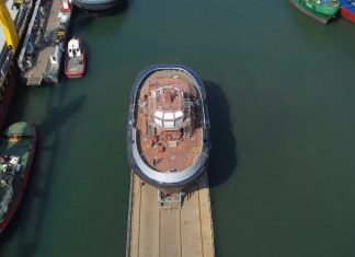 A new tugboat hailed as the next generation of multi-purpose tugs, has been launched at Sanmar Shipyards Tuzla in Türkiye.
