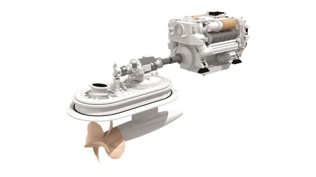 New mtu ZF pod propulsion packages for series production yachts, ferries and crew transfer vessel in the power range up to 1,250 kilowatts