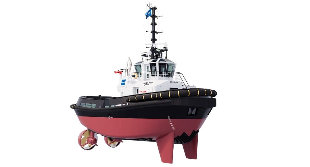Port Marlborough New Zealand (PMNZ) and Damen Shipyards have signed a contract for the delivery of an Azimuth Stern Drive Tug 2111.