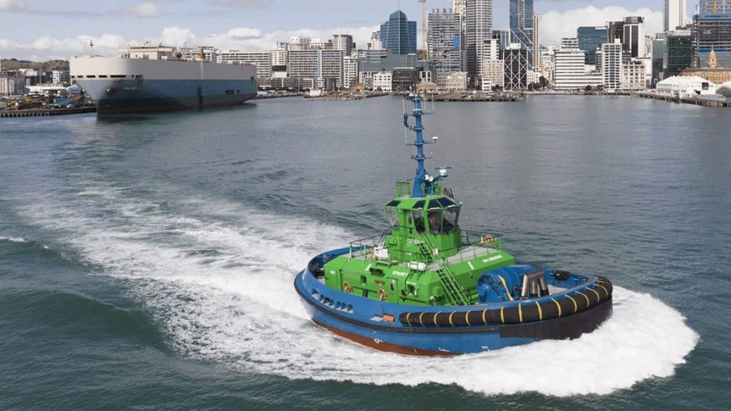 Damen Group’s innovative all-electric tug Sparky nominated for the Ship of the Year Award