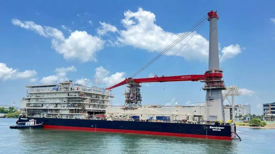 Allseas’ New Barge For Shallow Water Offshore Activities Inaugurated