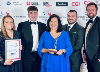 Artemis Technologies Belfast Business Awards