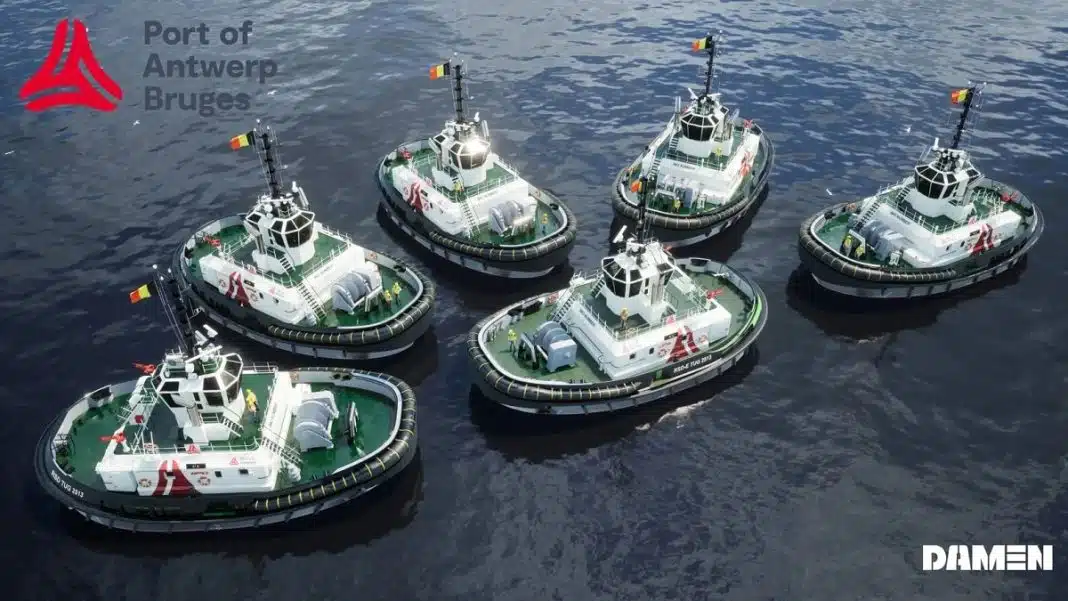 Damen Shipyards signs contract with Port of Antwerp-Bruges for supply of six new RSD Tugs