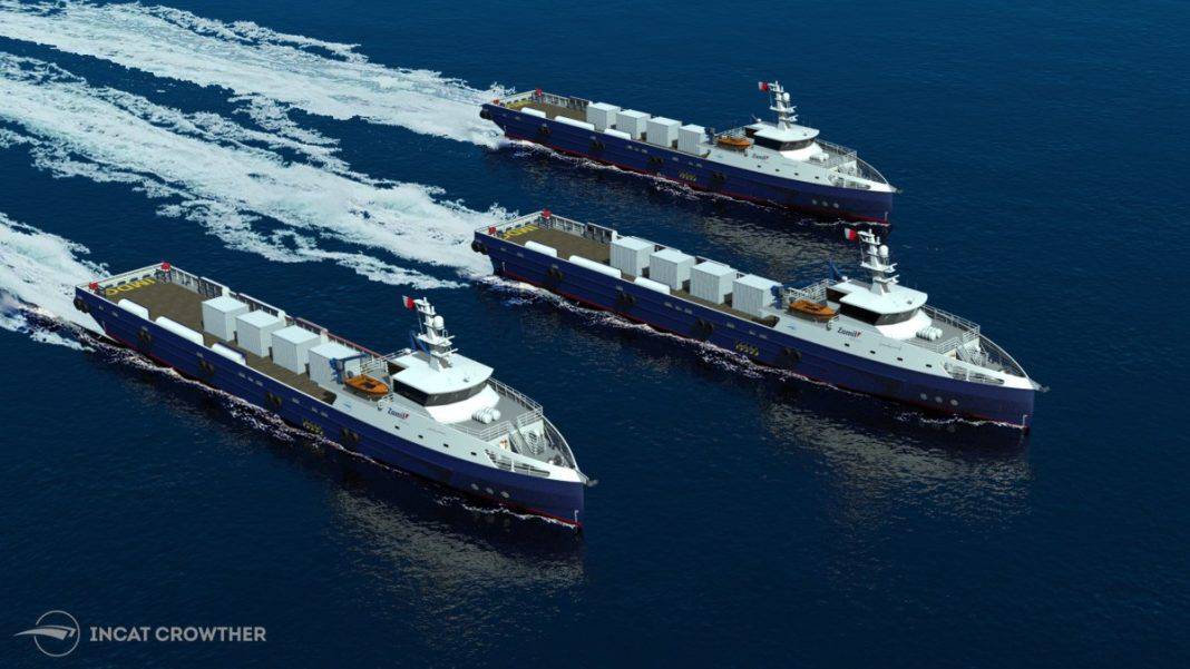 Incat Crowther Commissioned to Design Fleet of New 60-Metre Fast Support Intervention Vessels