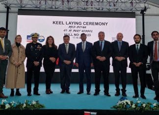 Keel Laying Ceremony For Port Qasım´S Buoy Tender Vessel