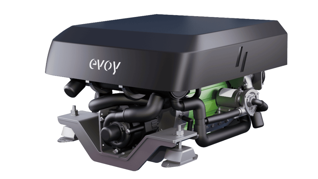 Evoy expands its motor fleet with two powerful new inboards, increased battery selection, and range extension capability
