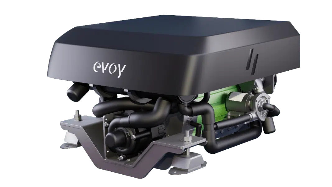 Evoy expands its motor fleet with two powerful new inboards, increased battery selection, and range extension capability