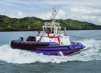 The Psa Wayra Asd Tug Will Soon Enter Service As The First Tug With A Hybrid Drive System On South America’s West Coast Source Psa Marine Peru