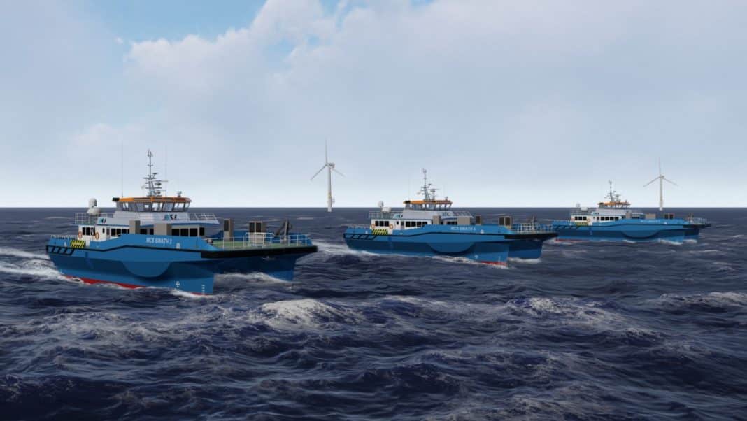 Työvene secures order for three hybrid-ready SWATH CTVs from Maritime Craft Services