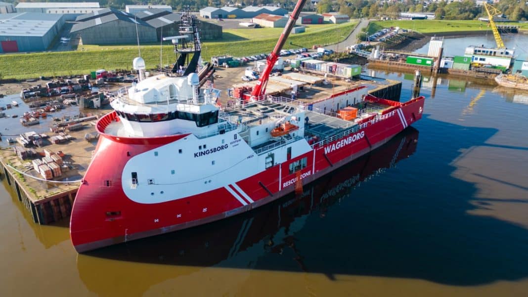 Wagenborg offshore Has Taken Subsea Support Vessel Kingsborg Taken Into Service After Conversion Project