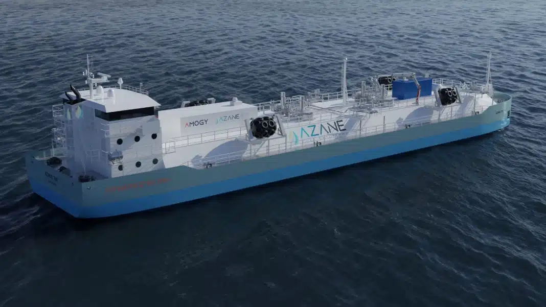 AZANE Fuel Solutions launches ammonia bunker vessel design