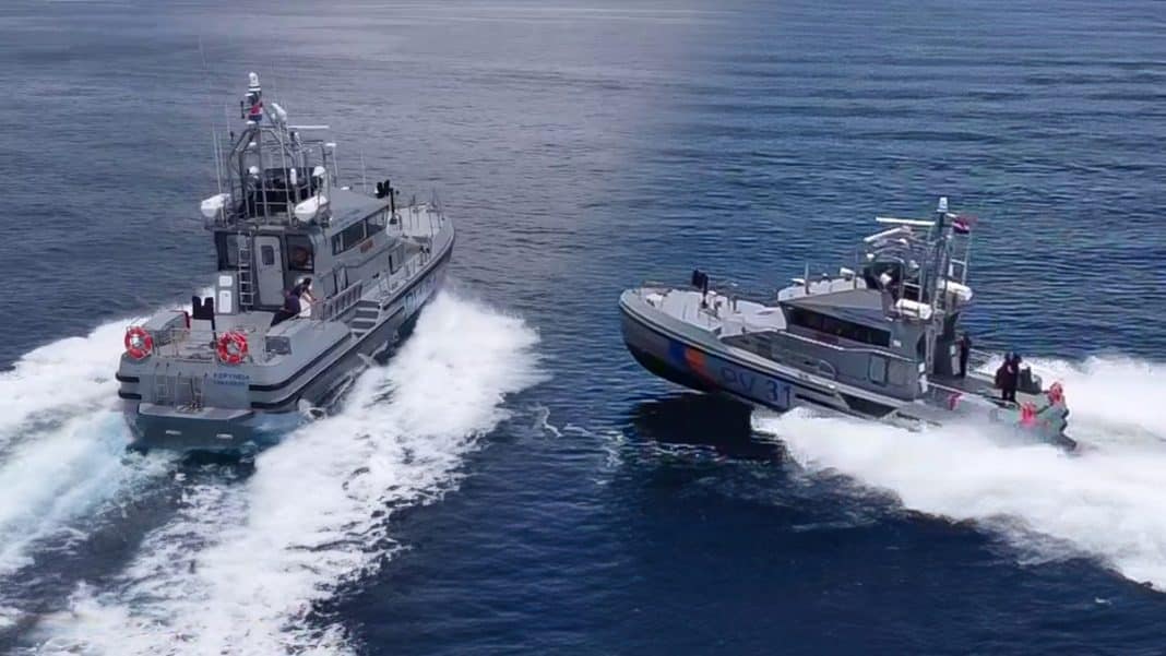 Three patrol boats for Cyprus Marine Police