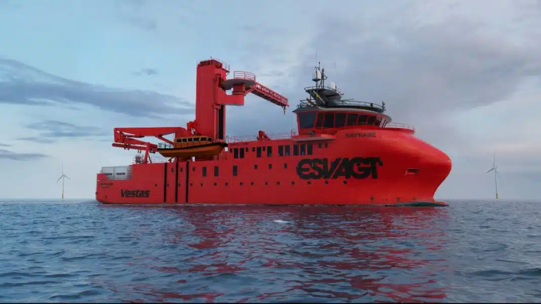 ESVAGT will build a new SOV to service Vestas at Ecowende’s Hollandse Kust West offshore wind farm in the Netherlands