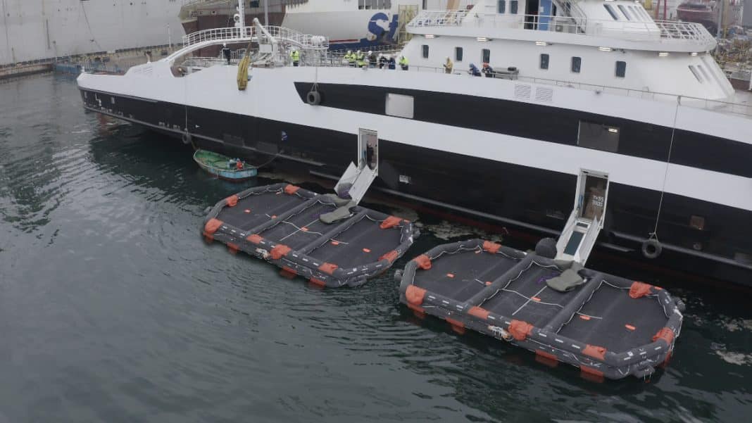 VIKING Life-Saving Equipment has acquired rights to manufacture the compact ‘Undertun’ marine evacuation systems (MES) – a leading solution in the small ferry market.