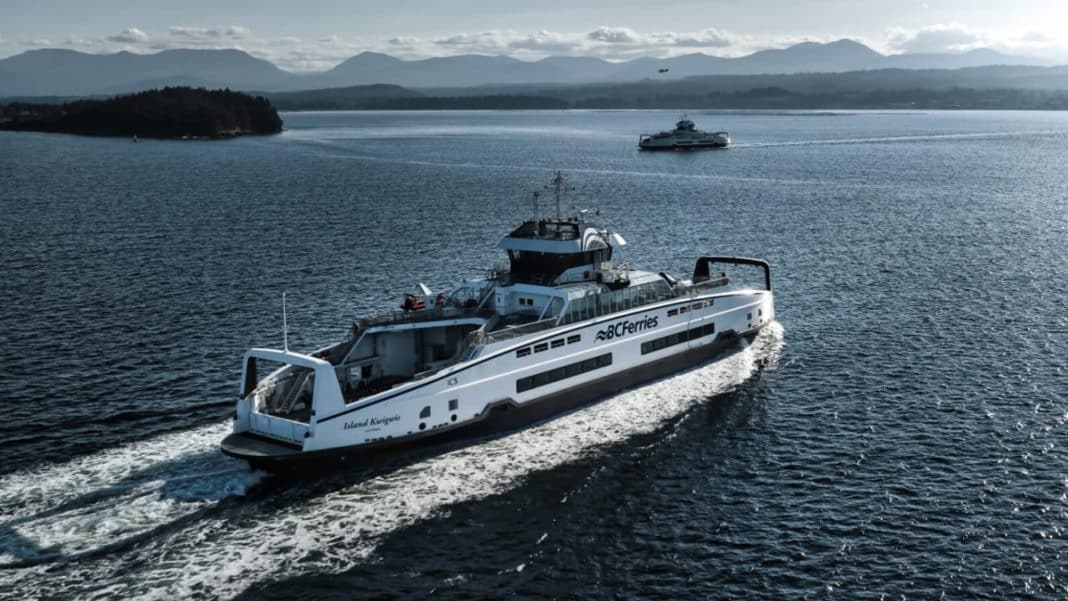 BC Ferries Awards Contract for New Hybrid Electric Vessels