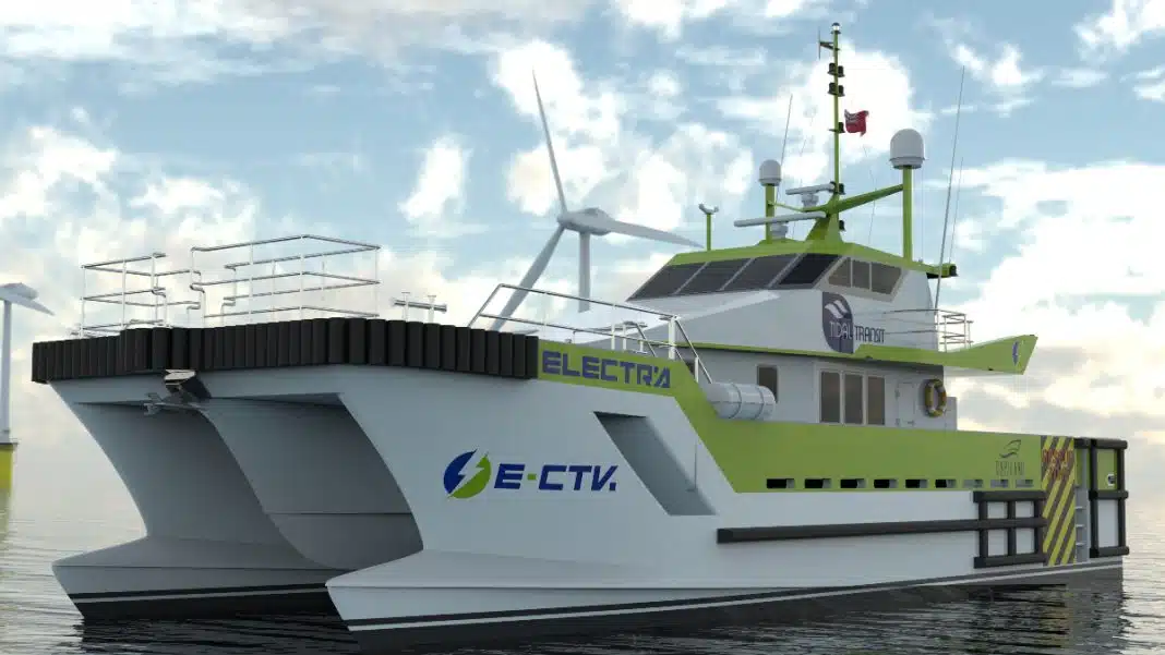 Tidal Transit kicks off £8m project to deliver the world’s first retrofit E-CTV with offshore and onshore Charging