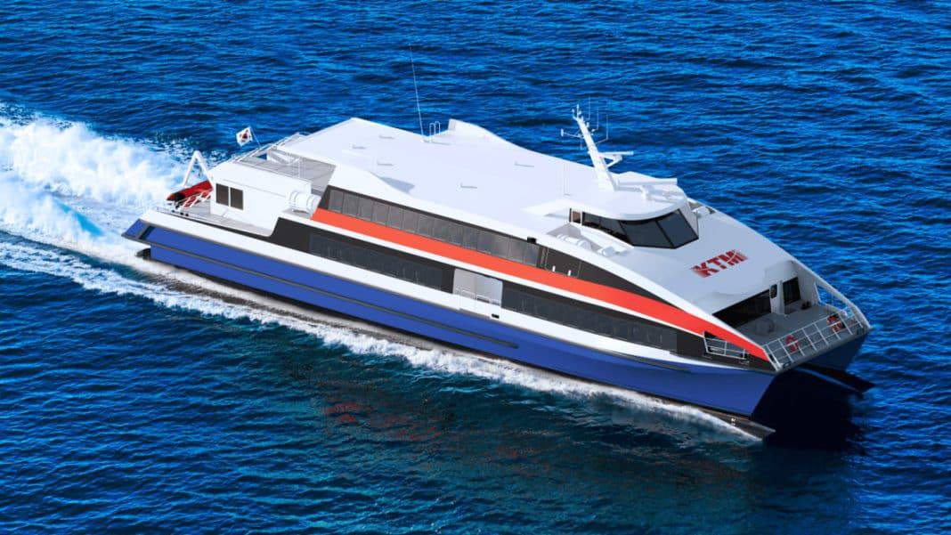 Damen Shipyards has signed a contract to build a new Fast Ferry 4212 (FFe 4212) for South Korean ferry operator KT Marine
