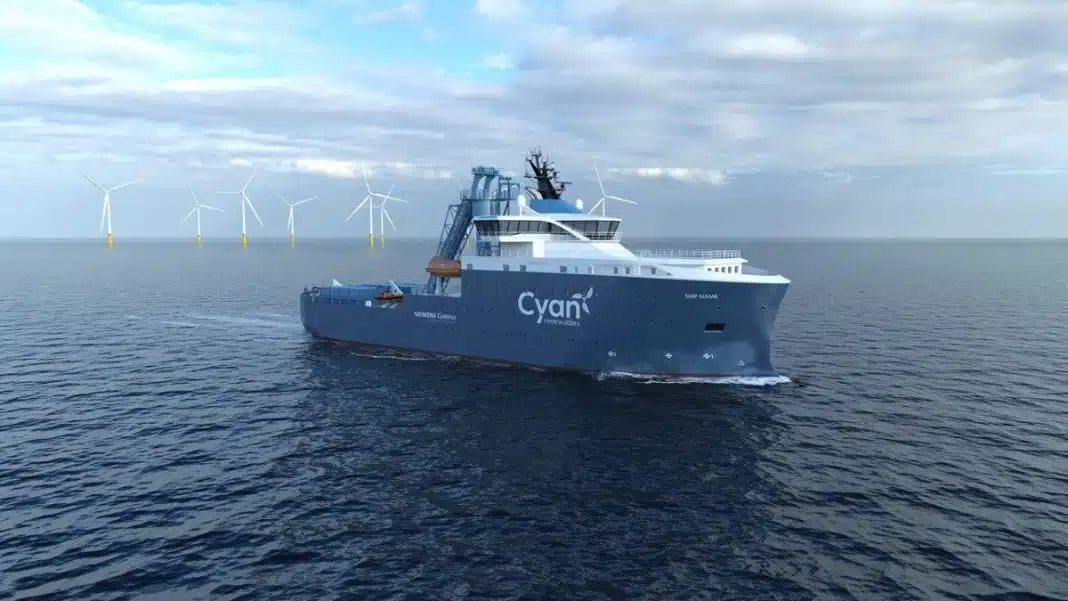 Brunvoll Propulsion Cyan Renewables SOV Siemens Gamesa Awards First SOV Contract in Asia to Cyan Renewables