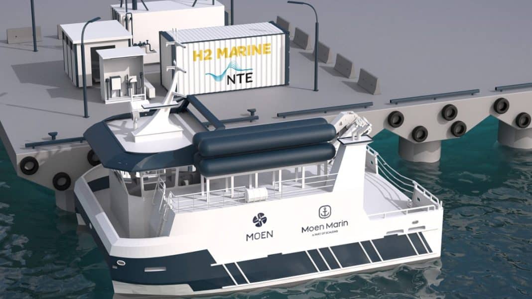 The World's First Hydrogen-Powered Workboat For Aquaculture