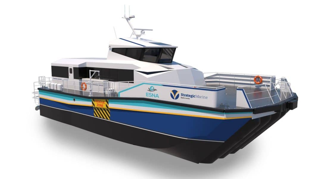 ESNA and Strategic Marine are delighted to announce that they have signed an agreement to develop a SES CTV (Surface Effect Ship Crew Transfer Vessel) for offshore wind applications.