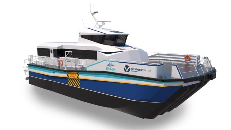 ESNA and Strategic Marine are delighted to announce that they have signed an agreement to develop a SES CTV (Surface Effect Ship Crew Transfer Vessel) for offshore wind applications.
