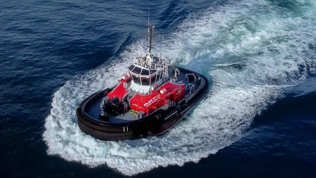 Fifth Sanmar ElectRA tug arrives in Vancouver to join world’s greenest tug fleet