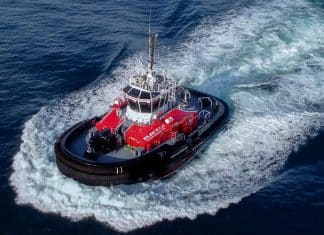 Fifth Sanmar ElectRA tug arrives in Vancouver to join world’s greenest tug fleet