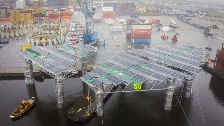 SolarDuck - Bureau Veritas certifies world’s first Floating Offshore Solar Prototype 'Merganser'