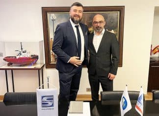 Seçkin Uz, Managing Director of SCHOTTEL Turkey, and Ertuğrul Çetin, Procurement & Technical Group Director at Med Marine.
