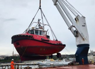 Sanmar has delivered a compact RAscal 1500 ASD tug designed for high performance at a competitive cost to new customer CCI Bayonne Pays Basque,