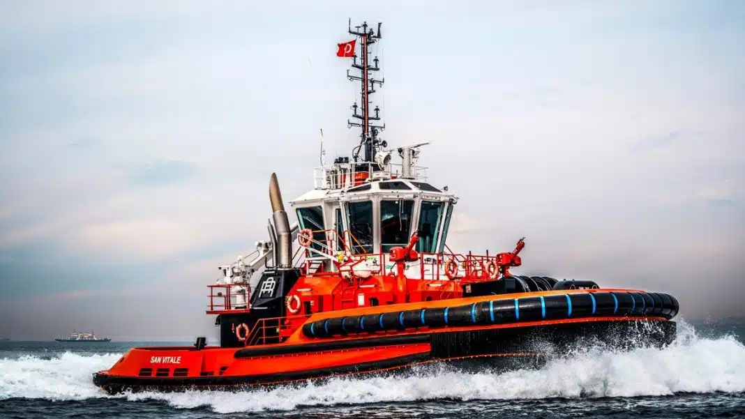 Sanmar delivers two environmetal friendly tugs to Rimorchiatori Mediterranei