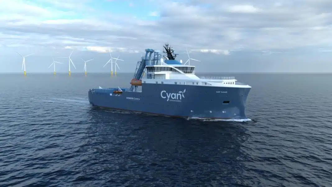 SEAONICS is pleased to announce that we have signed a contract with VARD for equipping the Singapore based company Cyan Renewables, with the ECMC Gangway for their hybrid power Service Operation Vessel (SOV).